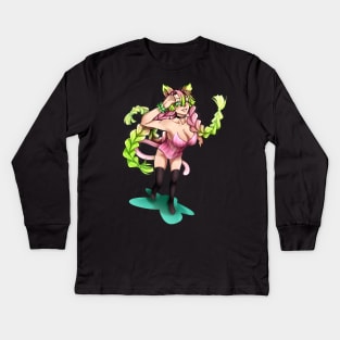 Kimetsu no yaiba - Mitsuri Kanroji Kids Long Sleeve T-Shirt